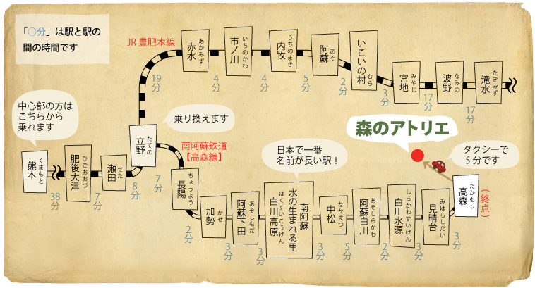 周辺のマップ